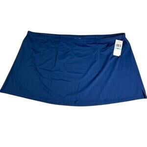 NWT Jantzen Swim Overskirt Womens 20W Cover Up Coastal Beach Resortwear